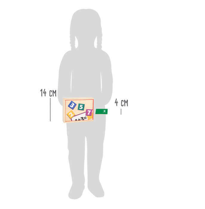 Small Foot - Jouet éducatif Maths Puzzle en bois - A partir de 6 ans - addition, maths, mathématiques, numération, soustraction