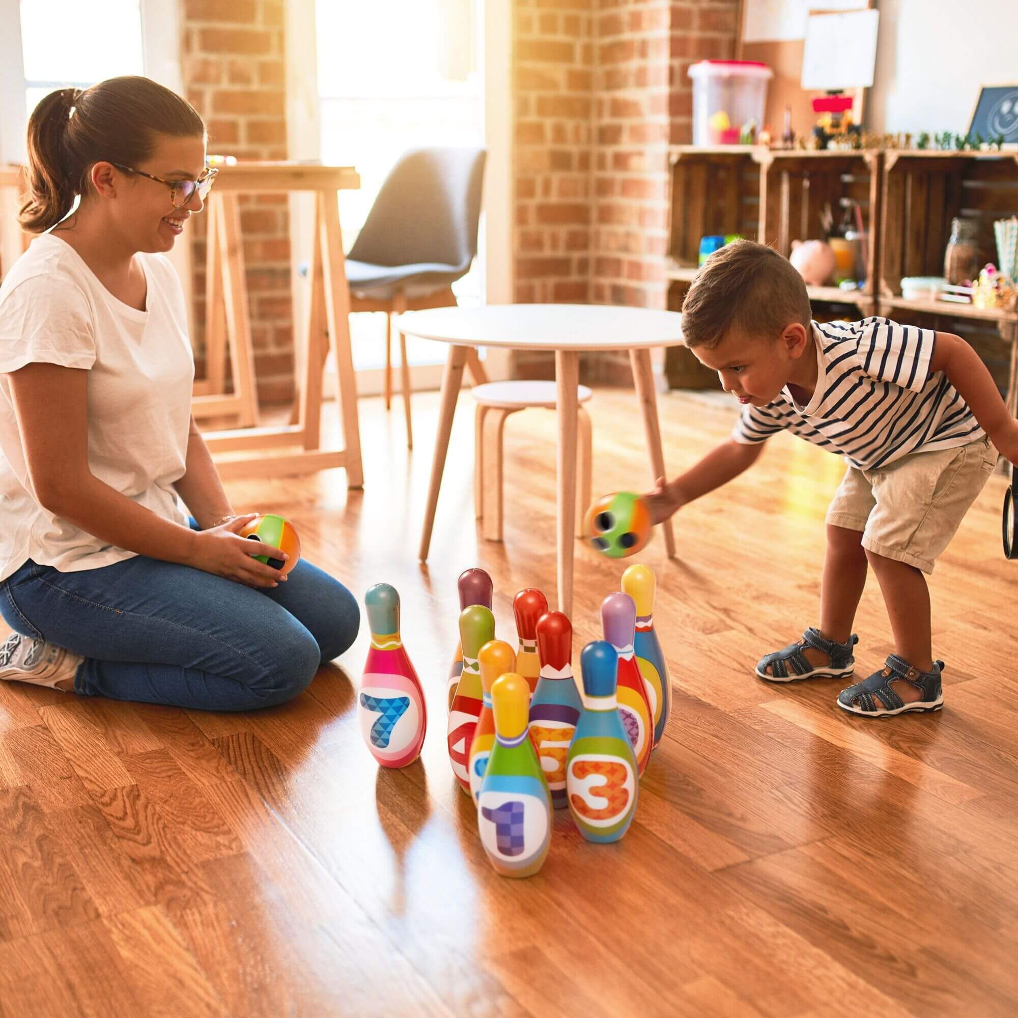 Twildders - Set bowling 10 quilles et 2 boules - Dès 3 ans