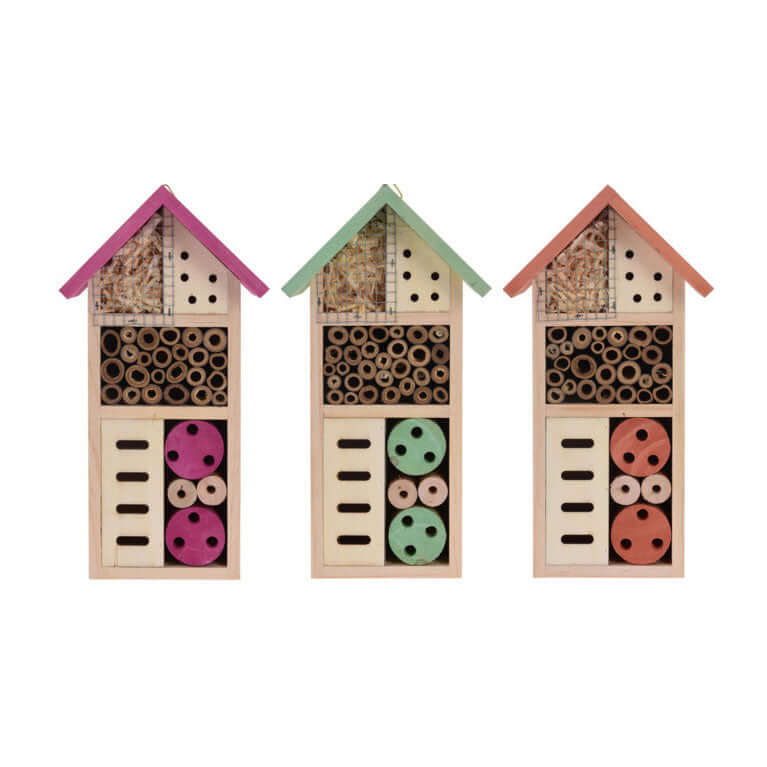 Thimble Toys - Hôtel à insectes en bois (Abeilles, insectes, fourmis et coccinelles) - Dès 3 ans