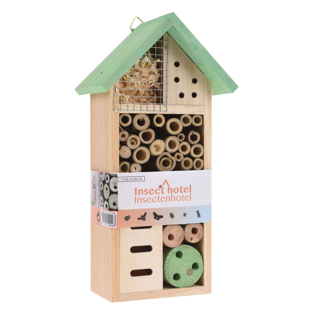 Thimble Toys - Hôtel à insectes en bois (Abeilles, insectes, fourmis et coccinelles) - Dès 3 ans