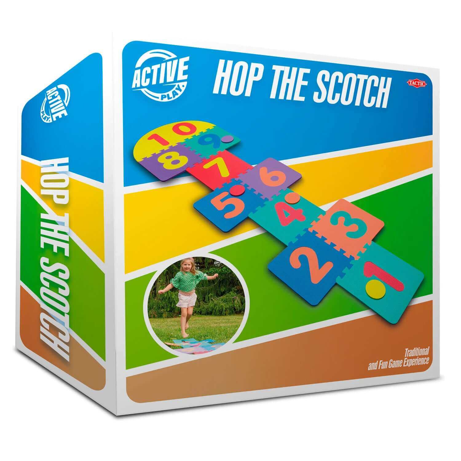 Tactic - Marelle Mousse XL - A partir de 3 ans - marelle, motricité, saut, sauter