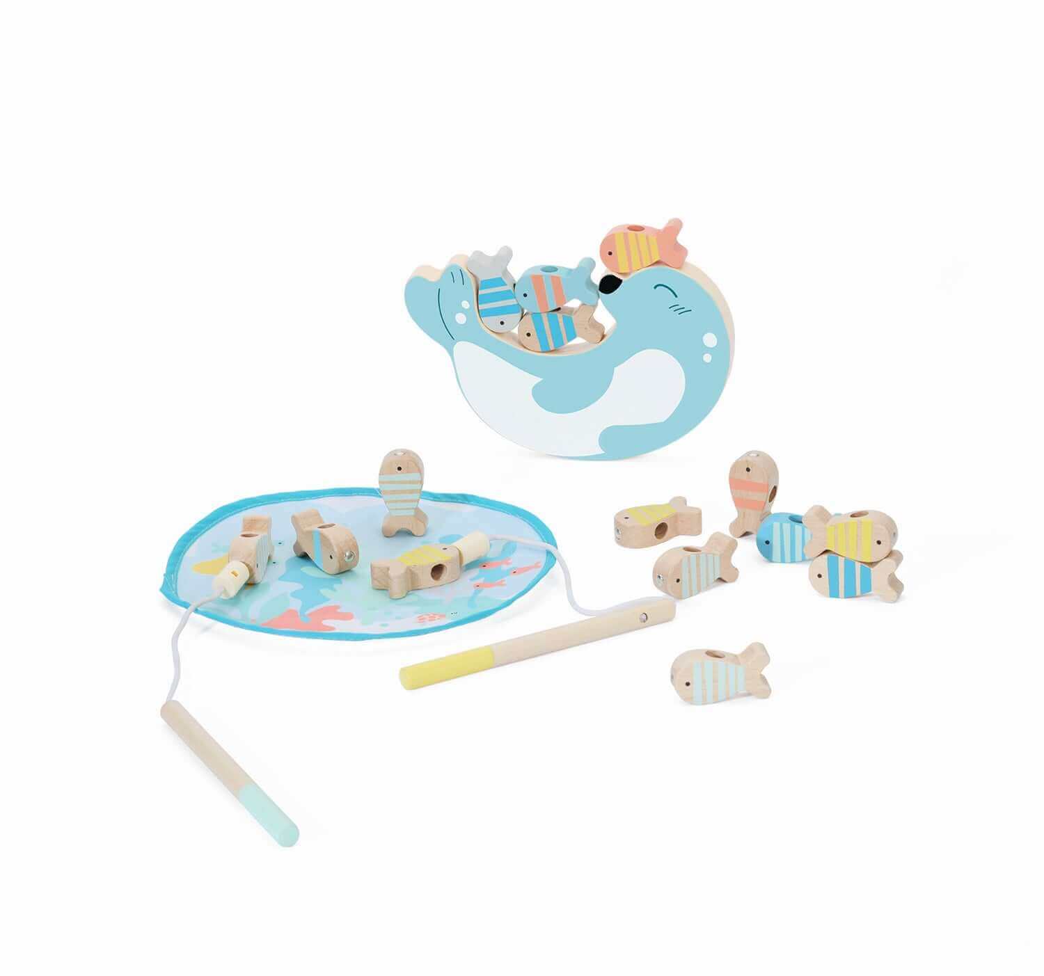 Classic World - Pêche Magnétique & Jeu d'équilibre "Fishing Game" - jeu d'équilibre, pêche magnétique