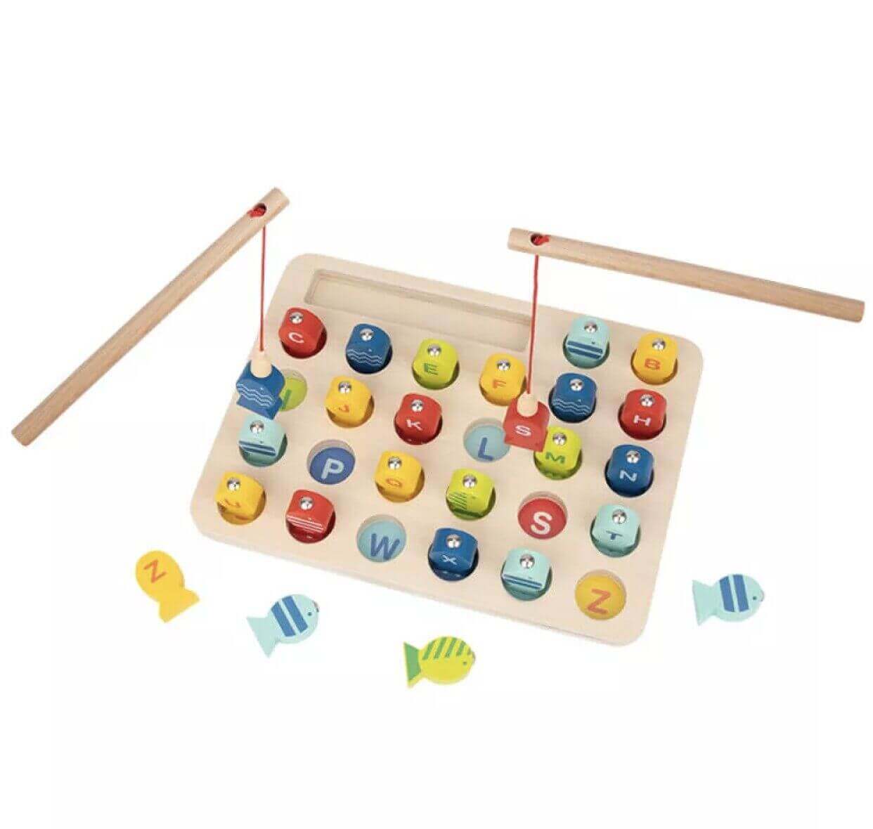 Tooky Toys - Pêche magnétique "Alphabet" - A partir de 3 ans - alphabet, pêche magnétique