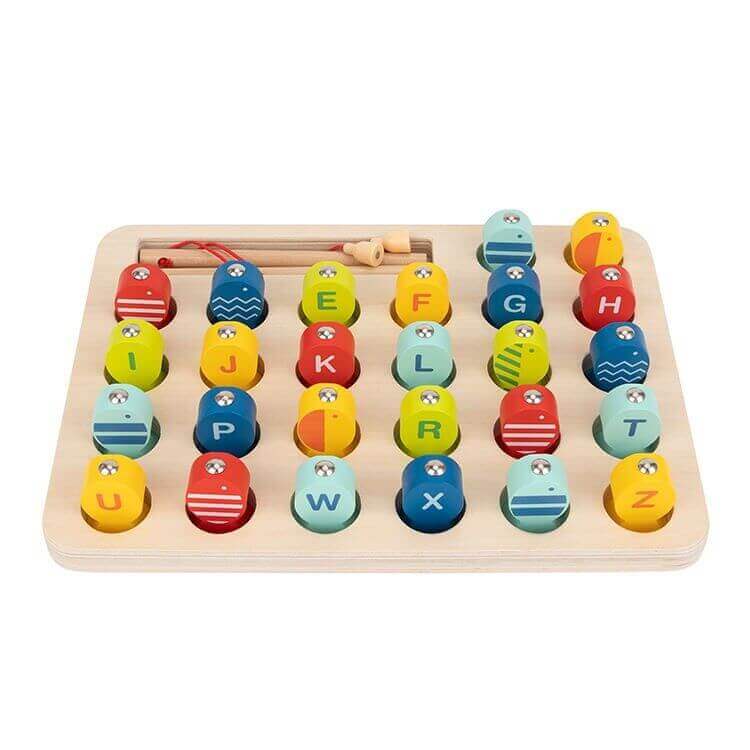 Tooky Toys - Pêche magnétique "Alphabet" - A partir de 3 ans - alphabet, pêche magnétique