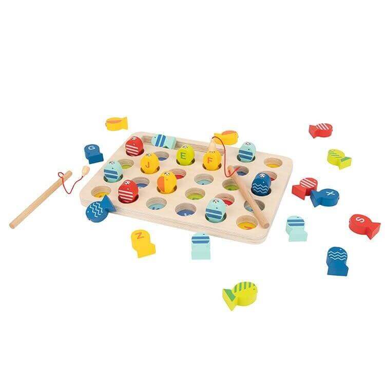 Tooky Toys - Pêche magnétique "Alphabet" - A partir de 3 ans - alphabet, pêche magnétique
