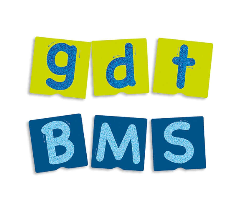 Akros - Lettres Rugueuses - J'apprends à écrire, La Découverte de l'Alphabet, Mes premiers pas en écriture, motricité fine, sensoriel