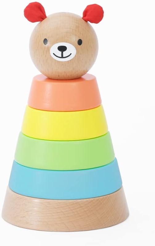 Classic World - Pyramide "Ourson" - couleur, pyramide, tour, à assembler, à empiler