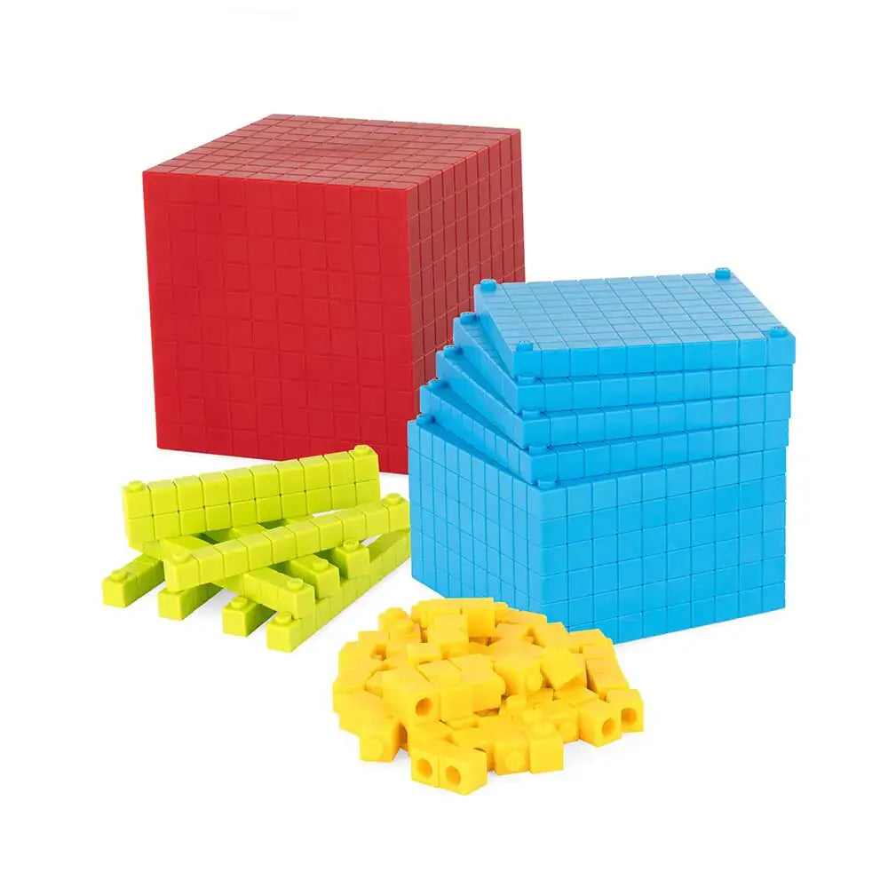 Miniland - Kit complet numération en base de 10 (réglettes cuisenaires)