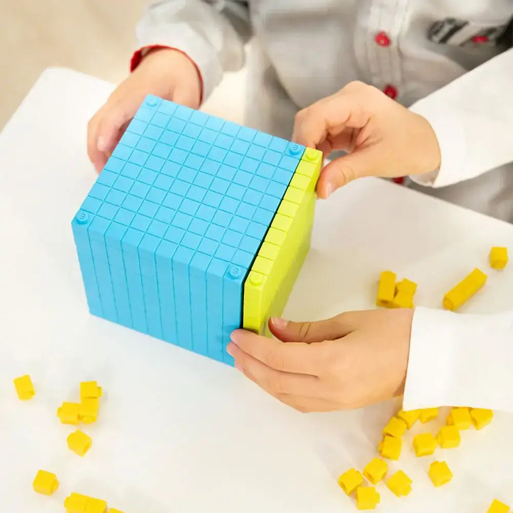 Miniland - Kit complet numération en base de 10 (réglettes cuisenaires)