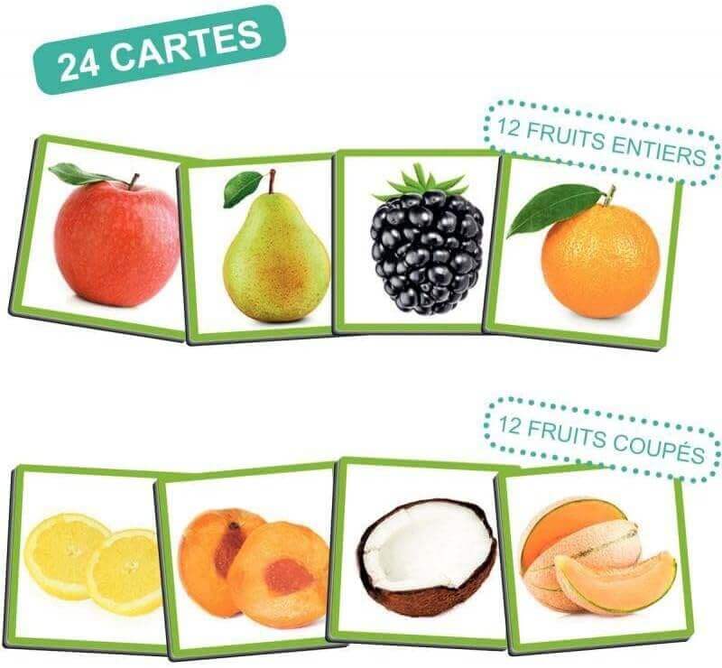 Akros - Jeux sensoriels "L'odorat : Les Fruits et leurs Arômes" - Développement des sens, Odorat