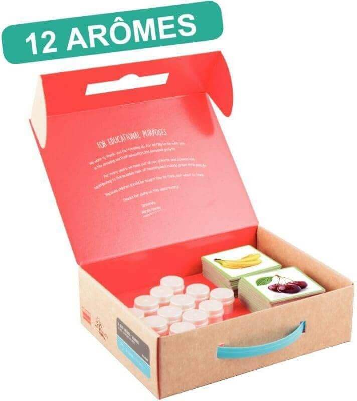 Akros - Jeux sensoriels "L'odorat : Les Fruits et leurs Arômes" - Développement des sens, Odorat