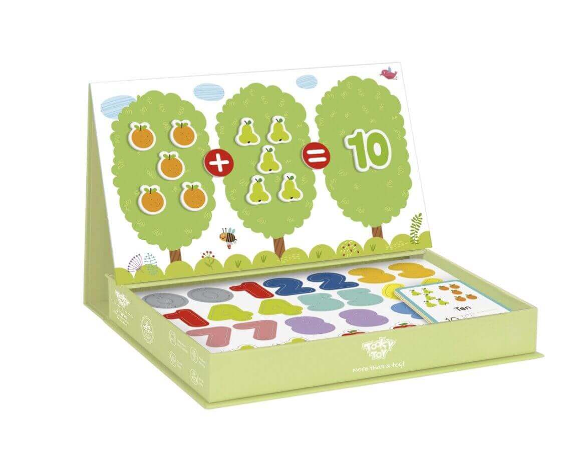 Tooky Toys -Box Magnétique Maths - A partir de 3 ans - addition, calcul, maths, mathématiques, soustraction
