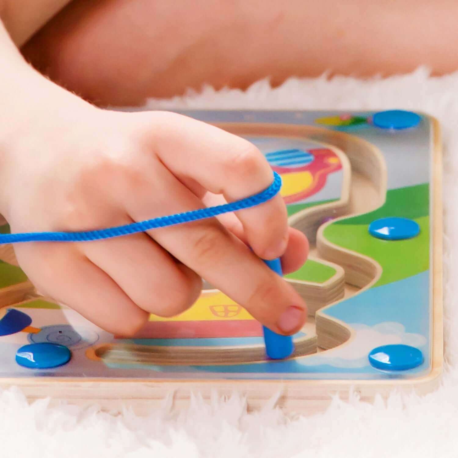 Classic World - Labyrinthe "La ville magnétique" - couleurs, labyrinthe magnétique