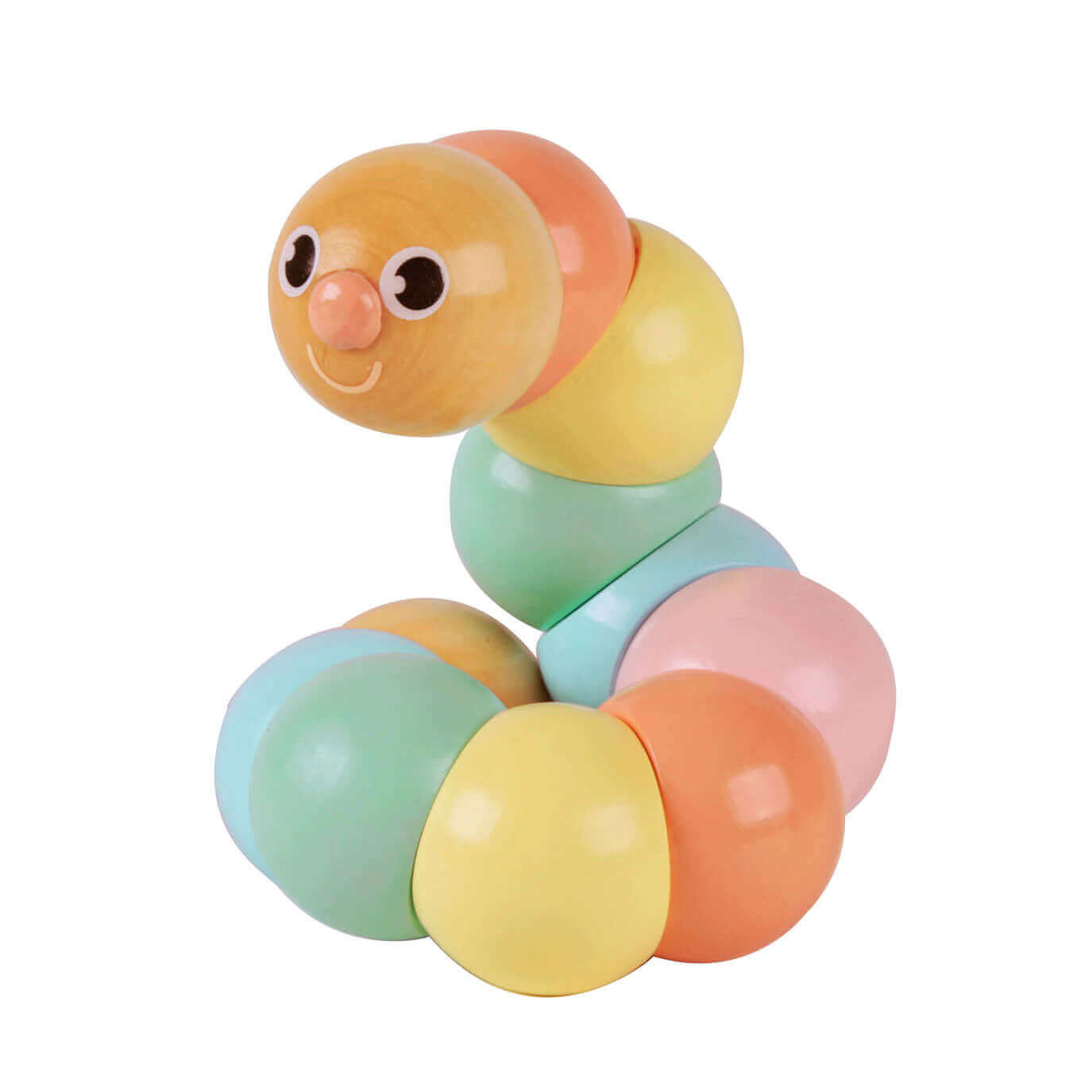 Classic World - Chenille articulée - bois, chenille, jouet eveil