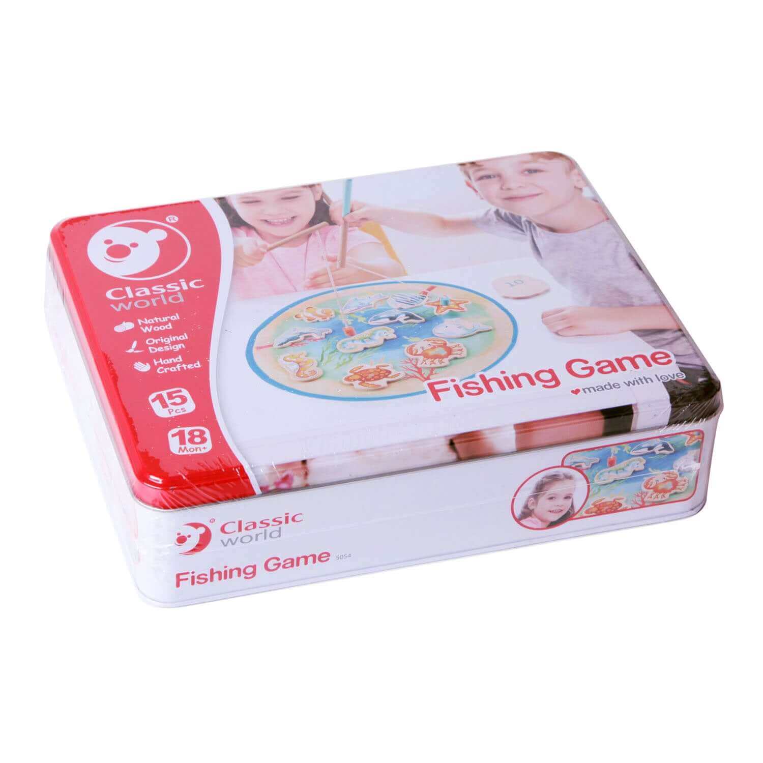 Classic World - Pêche magnétique - animaux marins, motricité fine, poissons, pêche magnétique