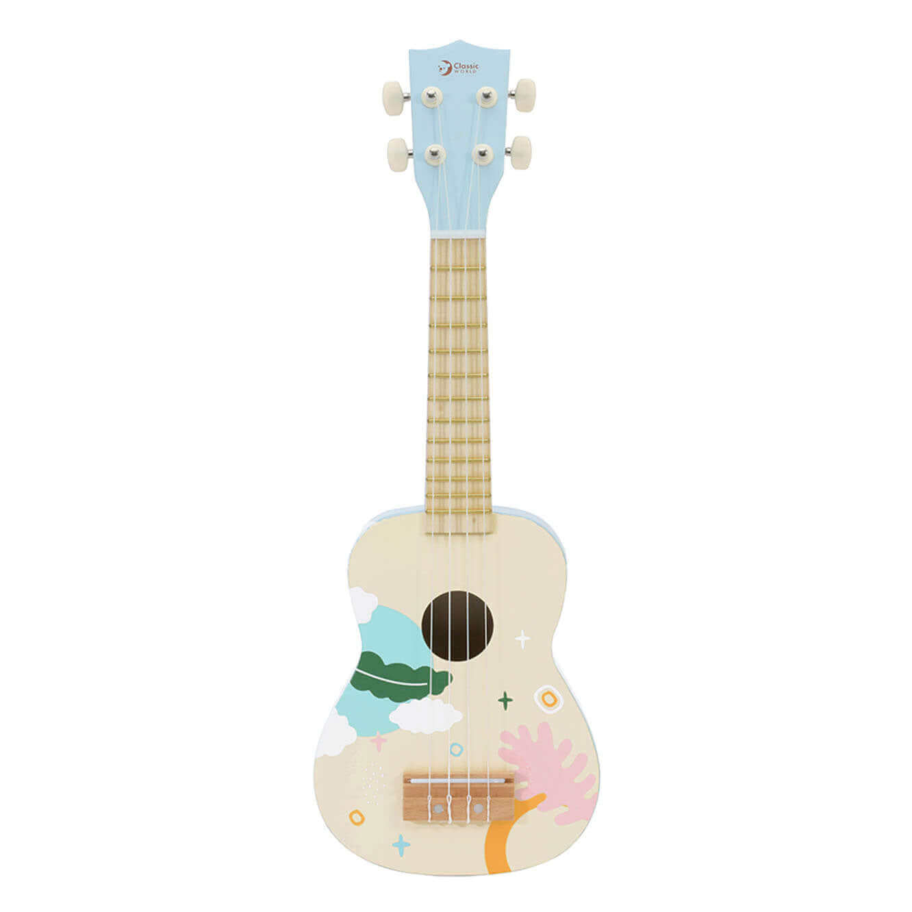 Classic World - Ukulélé "Iris" en bois - guitare, instrument, musique
