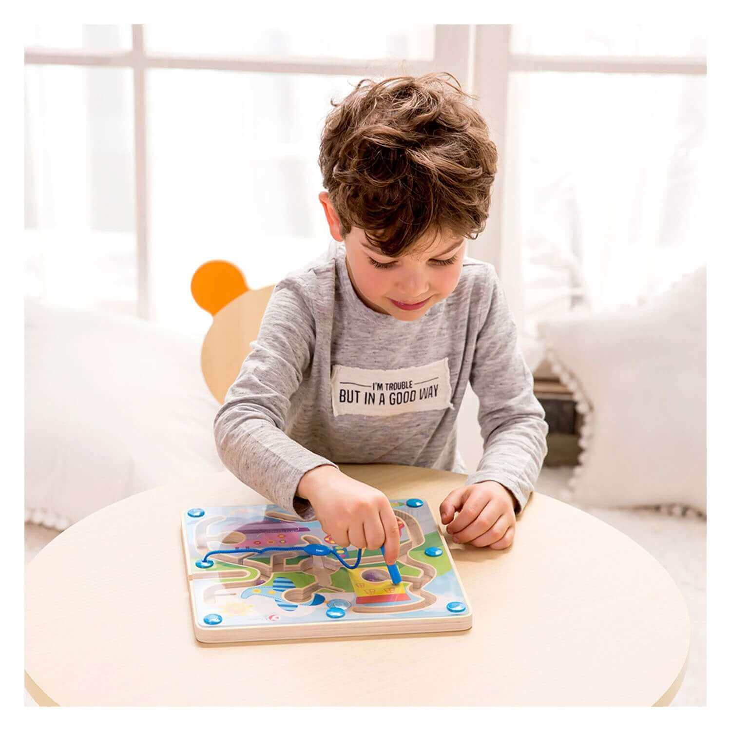 Classic World - Labyrinthe "La ville magnétique" - couleurs, labyrinthe magnétique