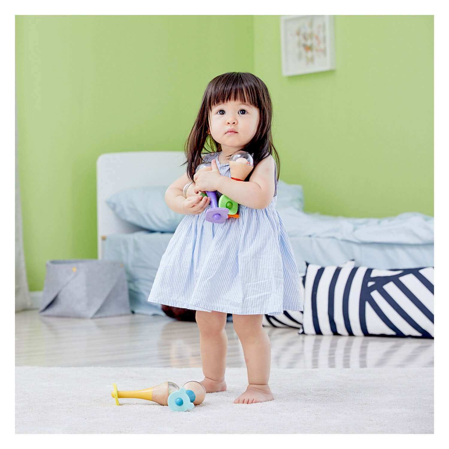 Classic World - Mon premier instrument de musique "Maracas" - hochet, instrument, maracas, musique