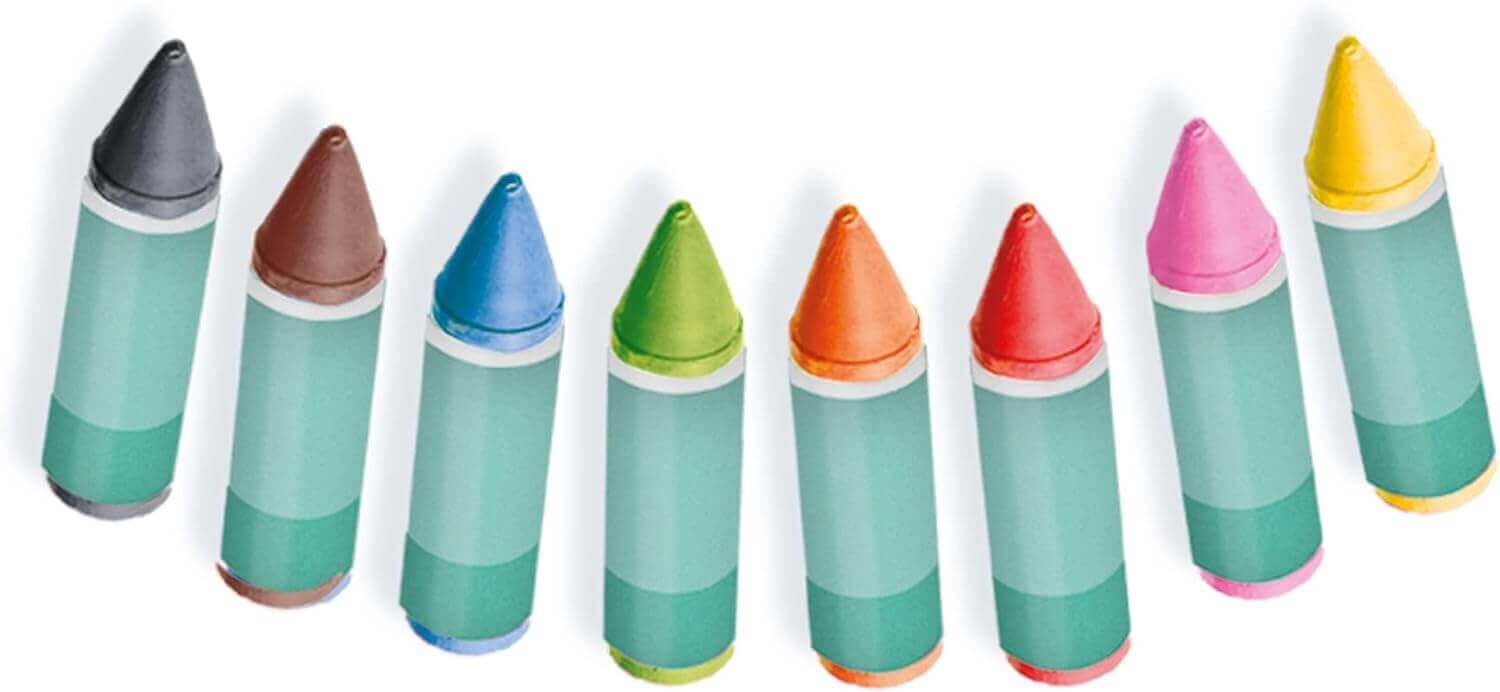 SES Créative - Craie de bain -A partir de 2 ans - bain, cire, crayon