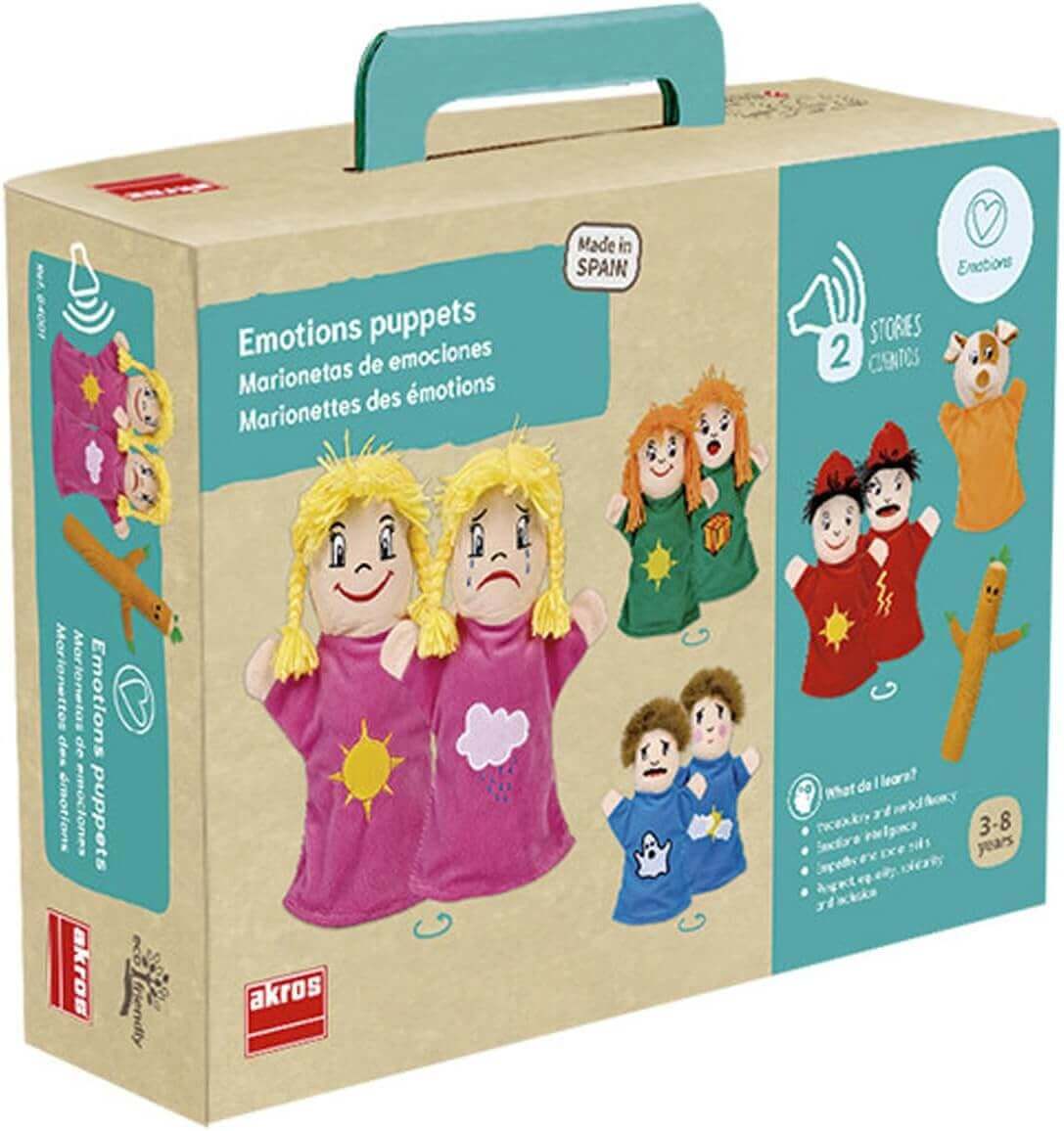 Akros - Les Marionnettes des Emotions - Emotions, Verbalisation, vocabulaire