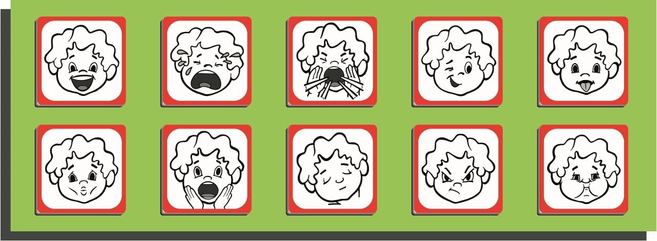 Akros - Apprends à reconnaître les émotions - Emotions, Expressions, Jeux d'association