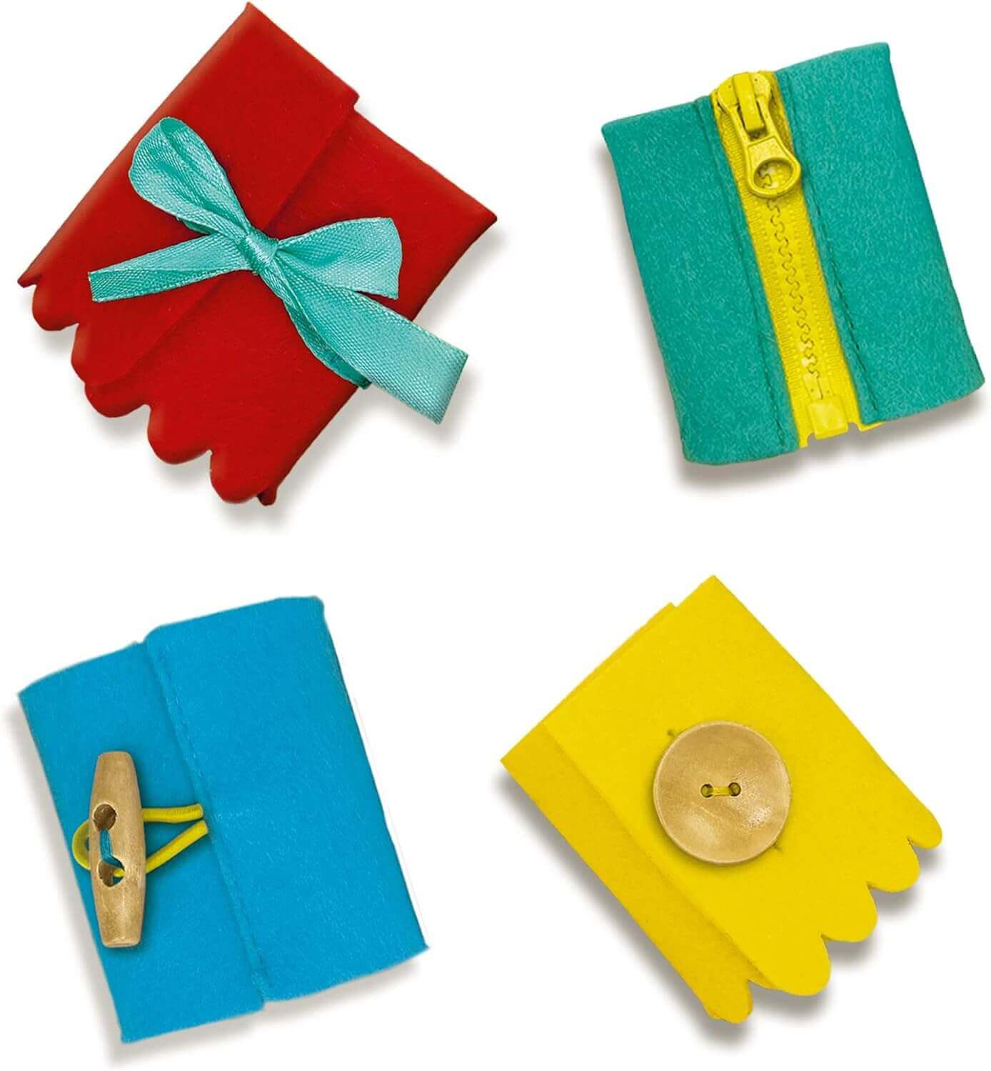 SES Créative - J'apprends à m'habiller - A partir de 3 ans - apprendre à s'habiller, motricité, motricité fine