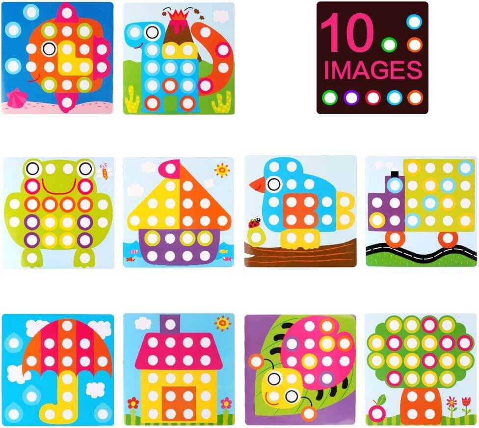 WDK - Mosaïque Junior - A partir de 2 ans - couleurs