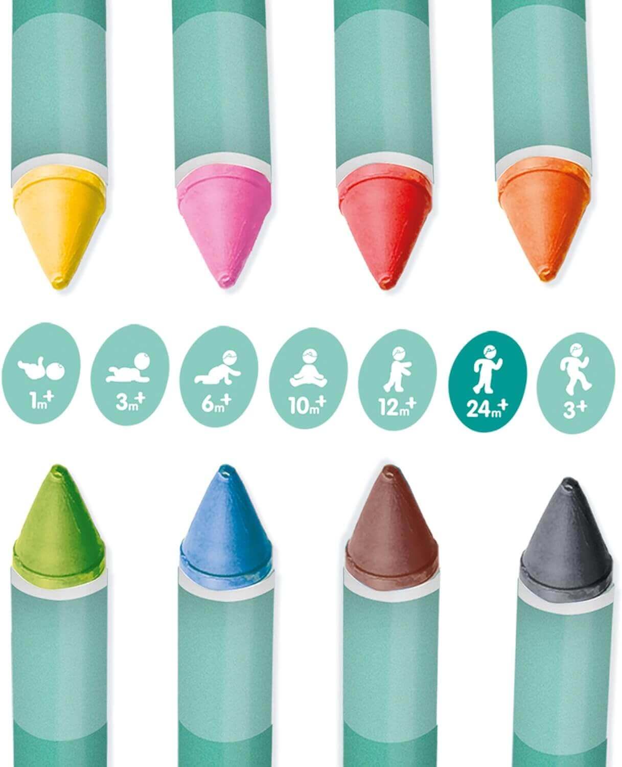 SES Créative - Craie de bain -A partir de 2 ans - bain, cire, crayon