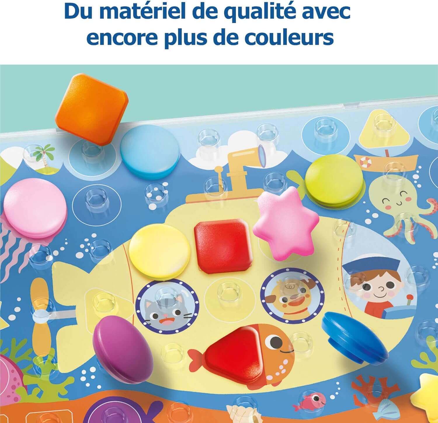 Ravensburger - Colorino "Formes et couleurs" - A partir de 2 ans - colorino, couleurs, formes