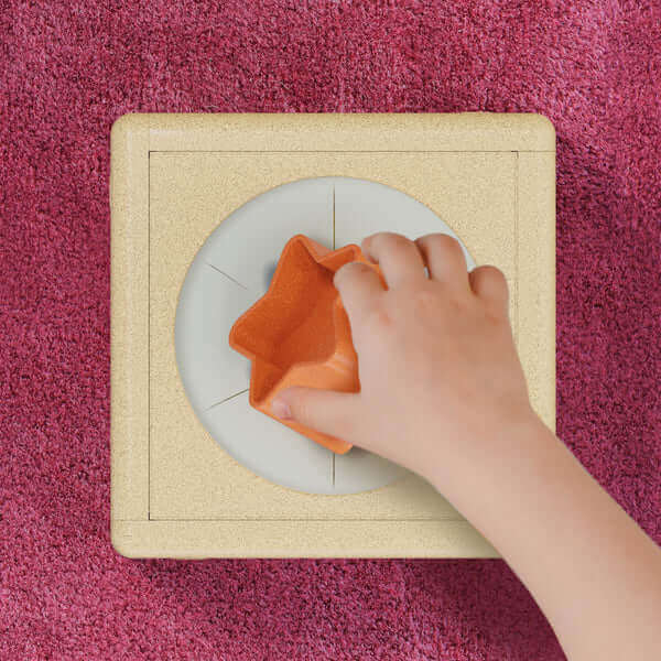 Quercetti - Playbio Kubo Shape - A partir de 1 an - couleurs, formes, trieur de formes