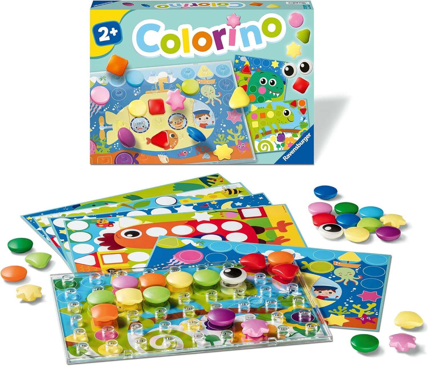 Ravensburger - Colorino "Formes et couleurs" - A partir de 2 ans - colorino, couleurs, formes