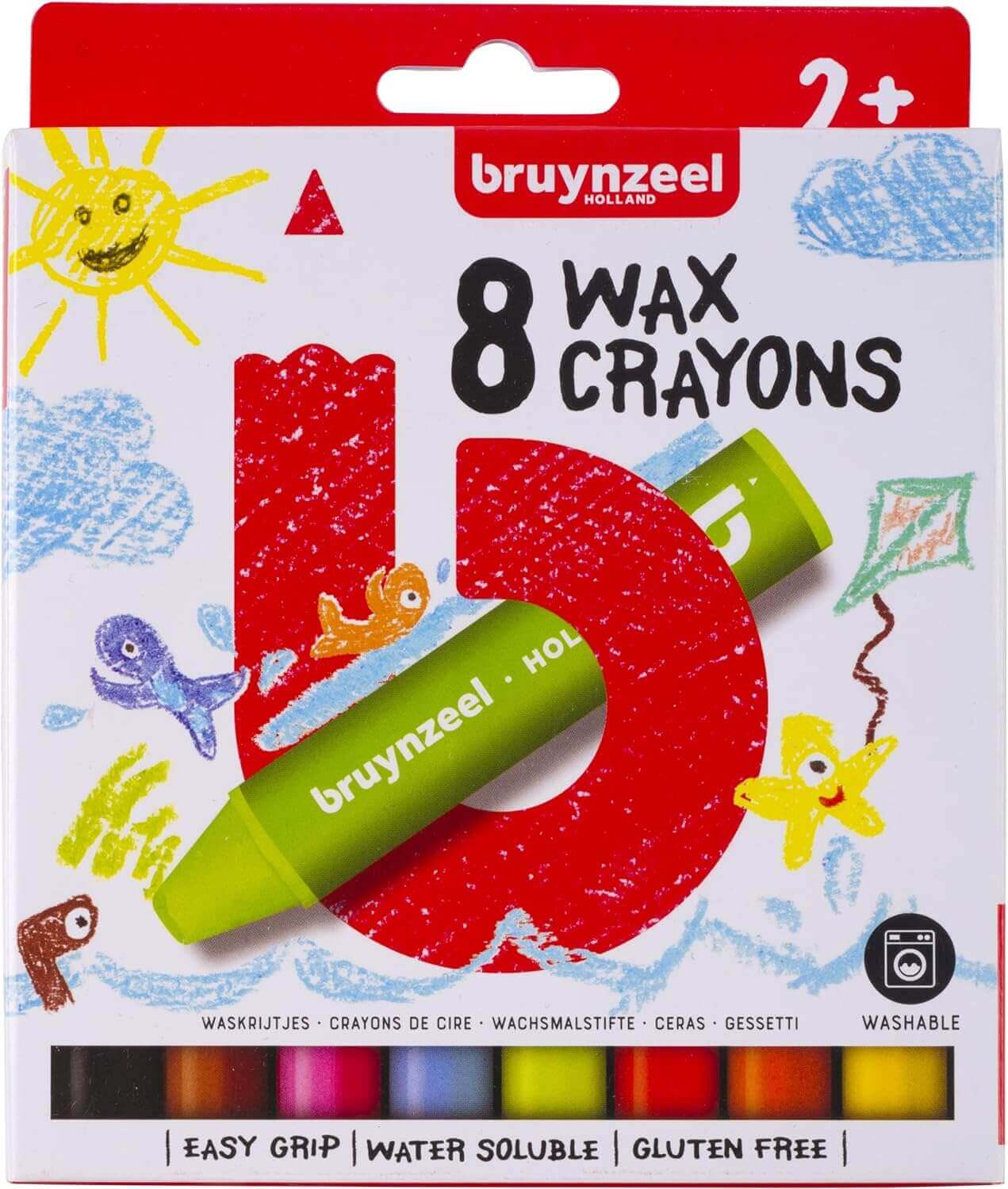 Bruynzeel - Crayons de cire - coloriage, crayon de cire, dessin, motricité fine