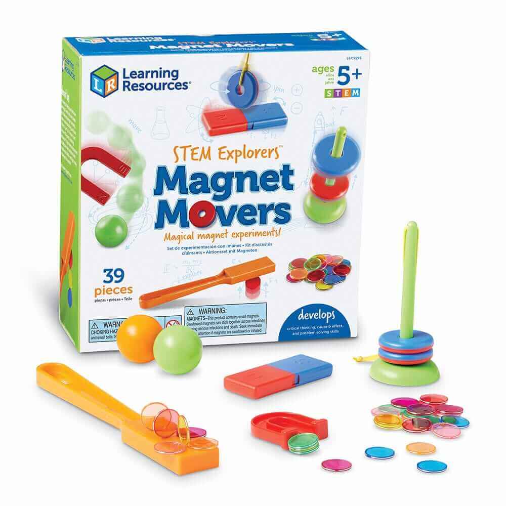 Learning Resources - Expériences Scientifique " Magnets Movers" - Expériences Scientifiques, Magnétisme