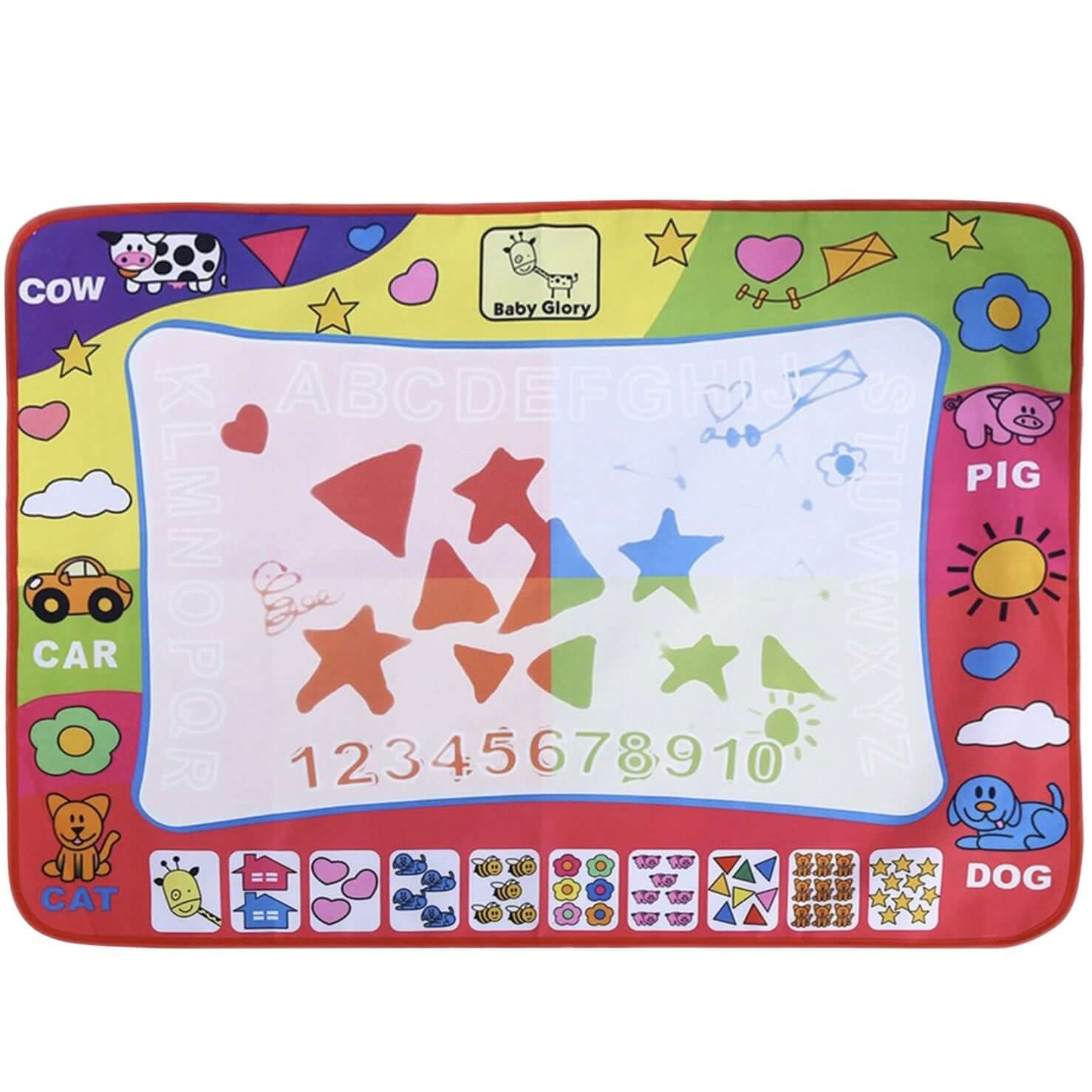 Kruzzel - Tapis magique de dessin à eau - Dès 2 ans