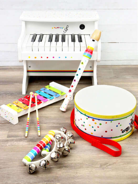 Small Foot - Guitare "Sound" en bois - A partir de 3 ans - guitare, instrument, musique