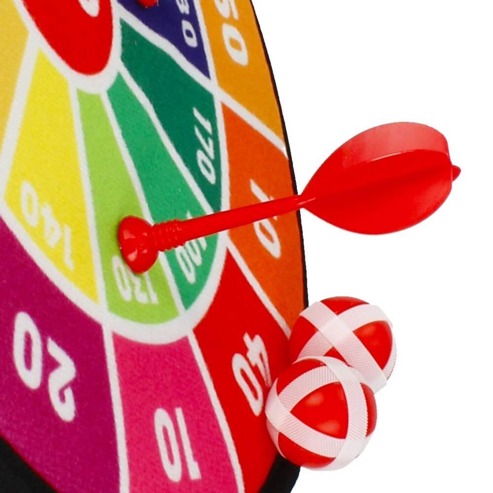 Méga Créative - Jeu de Fléchettes - Cible scratch "Balles et Fléchettes" - Dès 3 ans