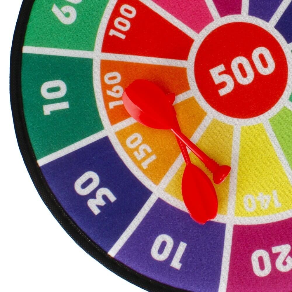 Méga Créative - Jeu de Fléchettes - Cible scratch "Balles et Fléchettes" - Dès 3 ans