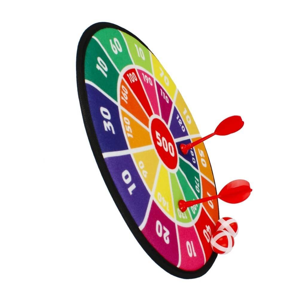 Méga Créative - Jeu de Fléchettes - Cible scratch "Balles et Fléchettes" - Dès 3 ans