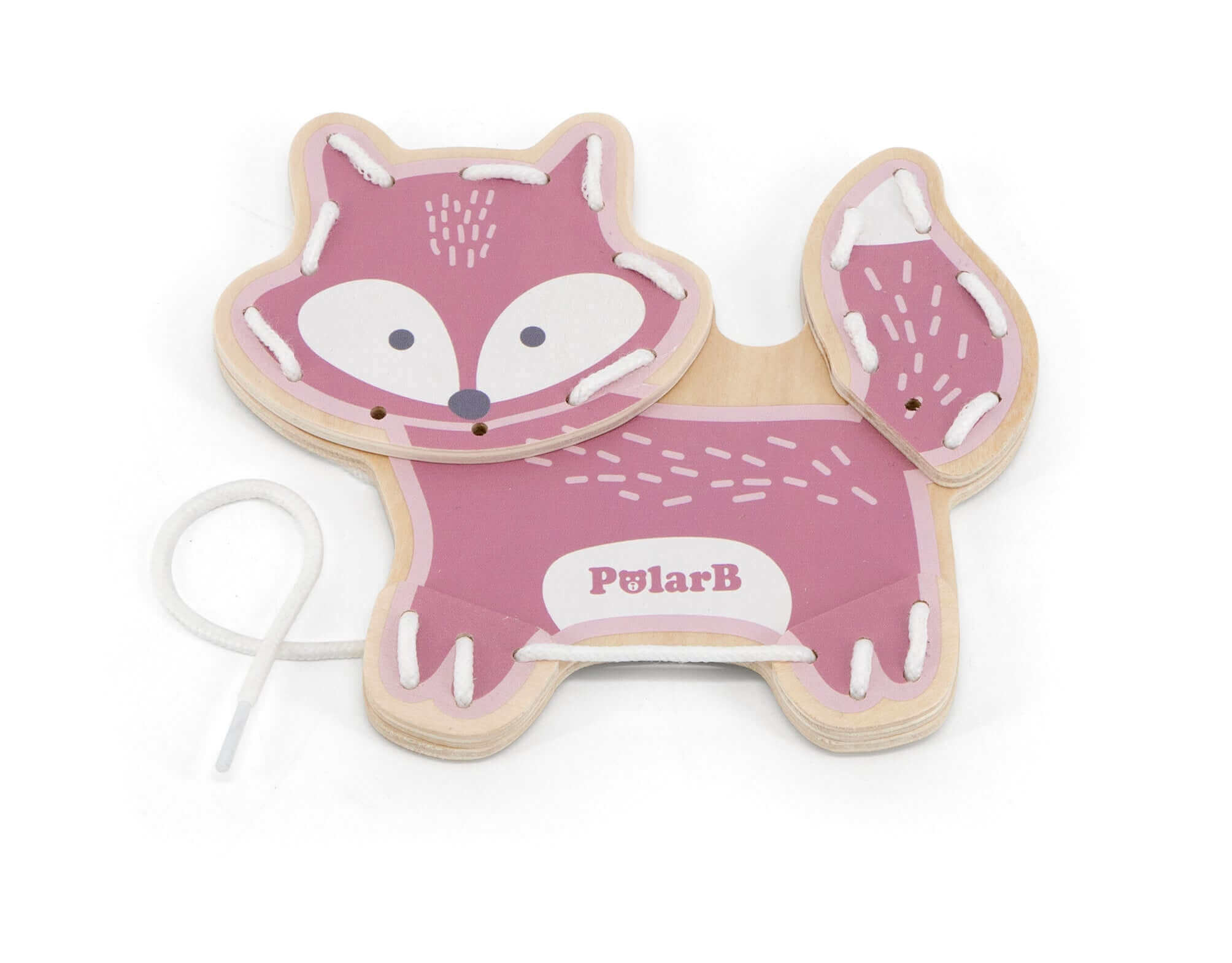 Viga - Animaux à lacer "Polaire" by Polar B - A partir de 3 ans - animaux à lacer, motricité fine, à lacer