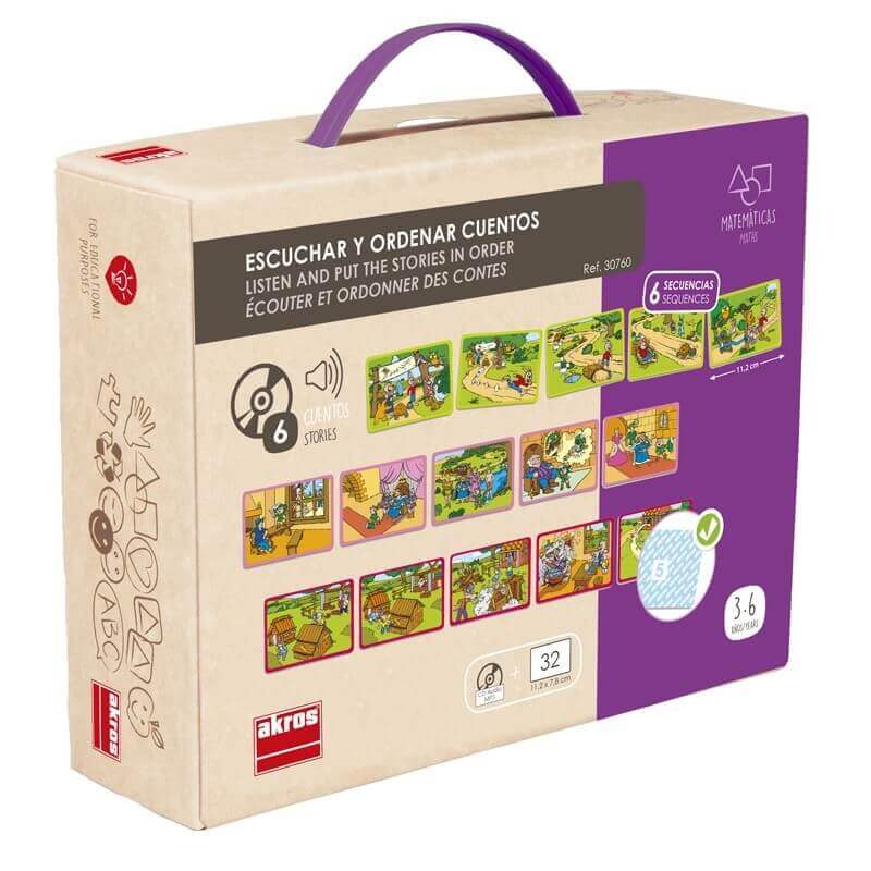 Akros - Ecouter et Ordonner les Contes - Notion de temps, Se Repérer Dans le Temps