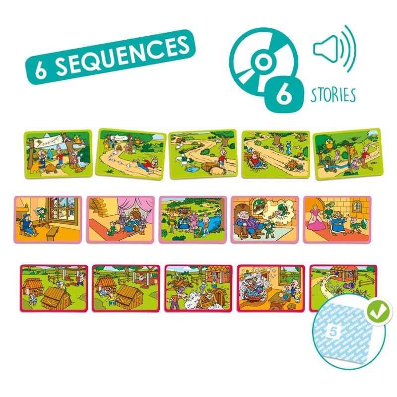 Akros - Ecouter et Ordonner les Contes - Notion de temps, Se Repérer Dans le Temps