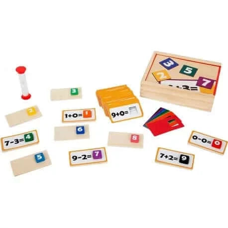 Small Foot - Jouet éducatif Maths Puzzle en bois - A partir de 6 ans - addition, maths, mathématiques, numération, soustraction