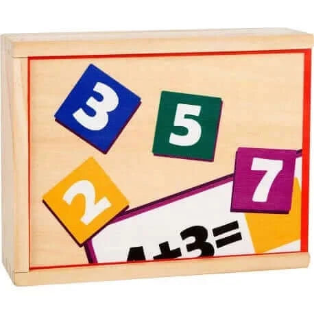 Small Foot - Jouet éducatif Maths Puzzle en bois - A partir de 6 ans - addition, maths, mathématiques, numération, soustraction