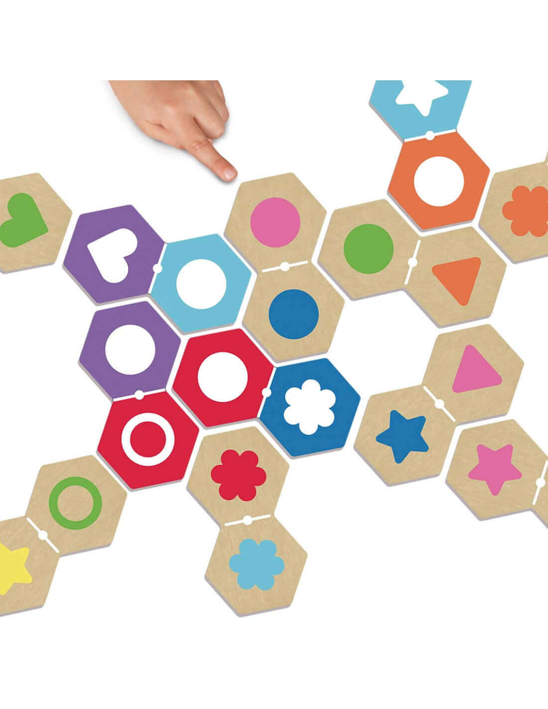 Akros - Jeux de Domino Attention Sélective " Formes et Couleurs" - Attention, Concentration, couleurs, formes