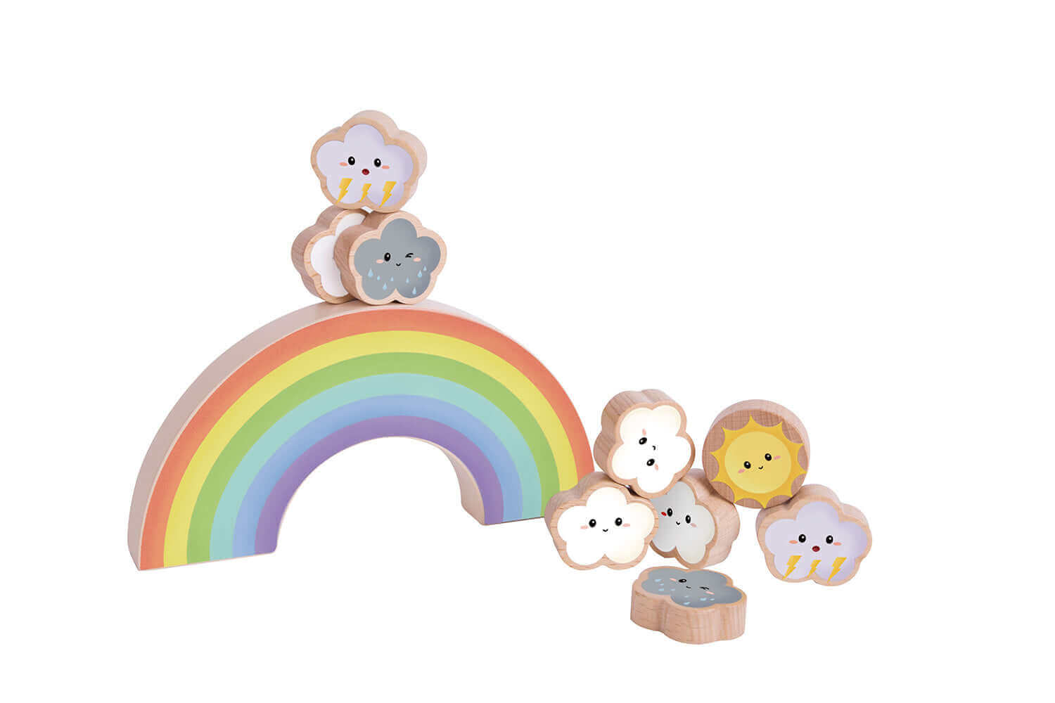 Classic World - Jeu d'équilibre "Arc en ciel" - jeu d'équilibre, météo