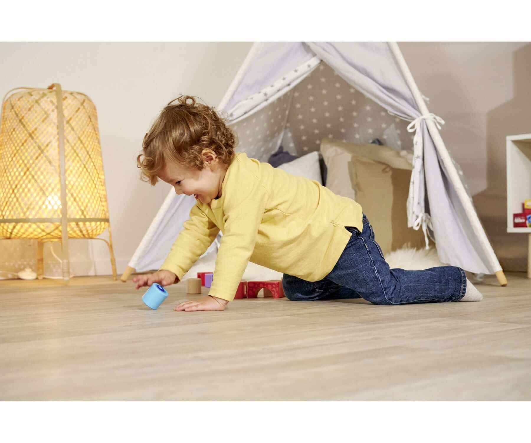 Eichorn - Cubes sensoriels de construction "Sound bloc" - animaux, cubes, multi sensoriels, à empiler