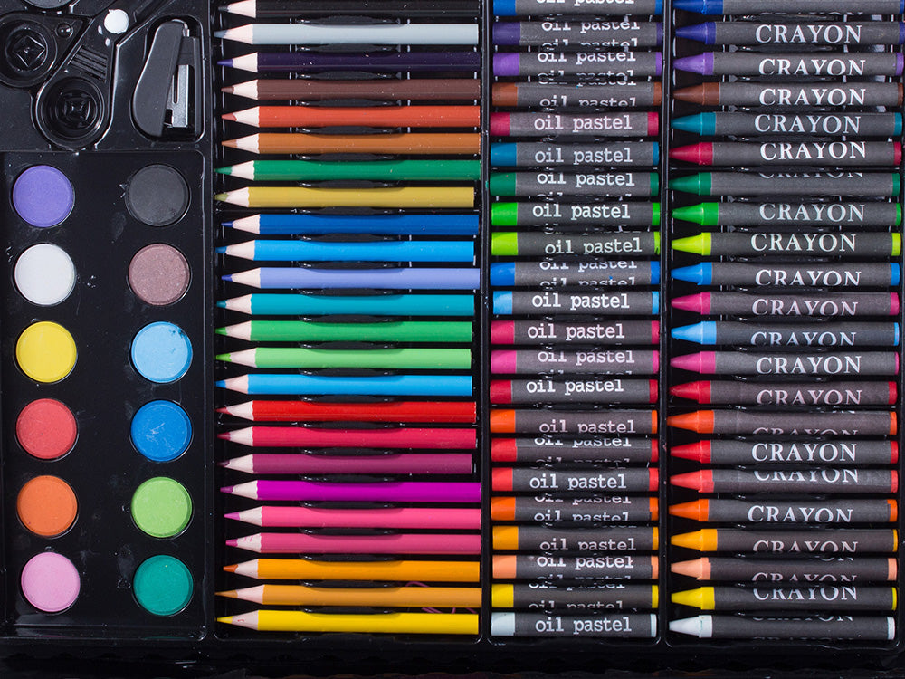 Méga Creative - Coffret Mallette à dessin 150 pièces - Dès 6 ans