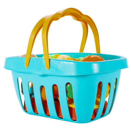 Kruzzel - Dinette -  Panier de Légumes et fruits à découper - Dès 3 ans