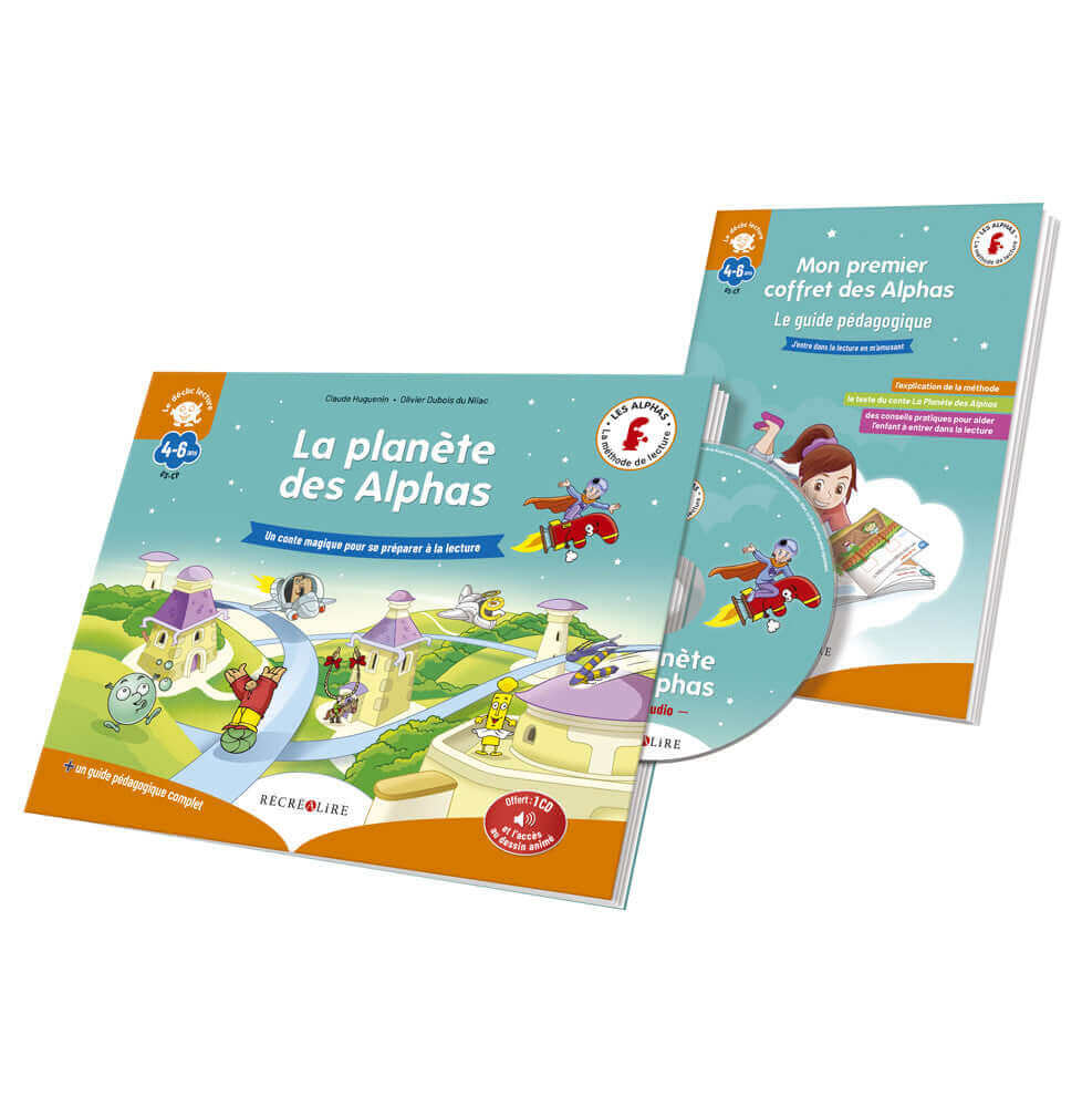 Récréalire - Le conte "La Planète des Alphas - A partir de 4 ans (Grande section/CP) - lecture