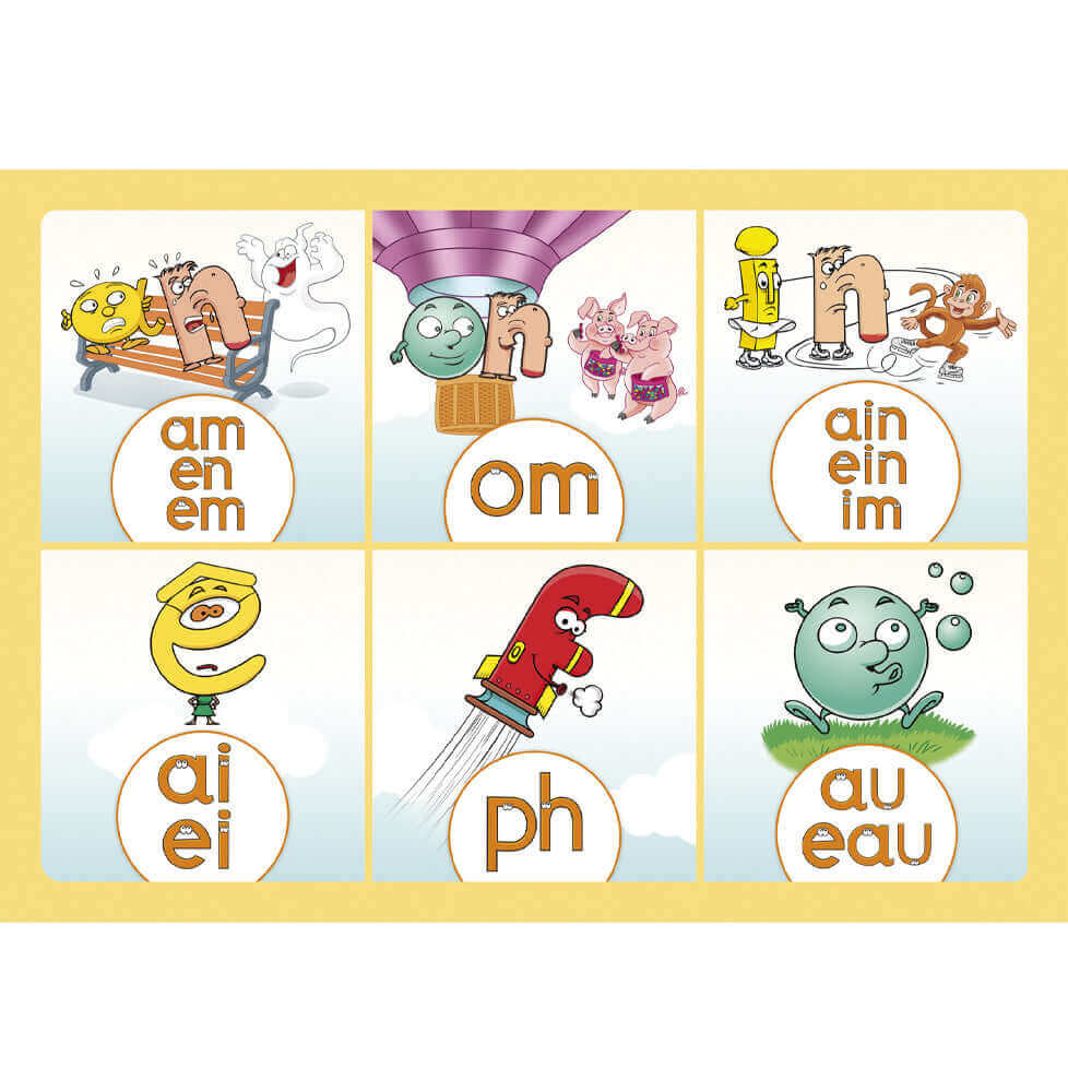 Récréalire - Les invités des Alphas, Maîtriser l'orthographe des sons complexes - A partir de 6 ans (CP/CE1) - lecture